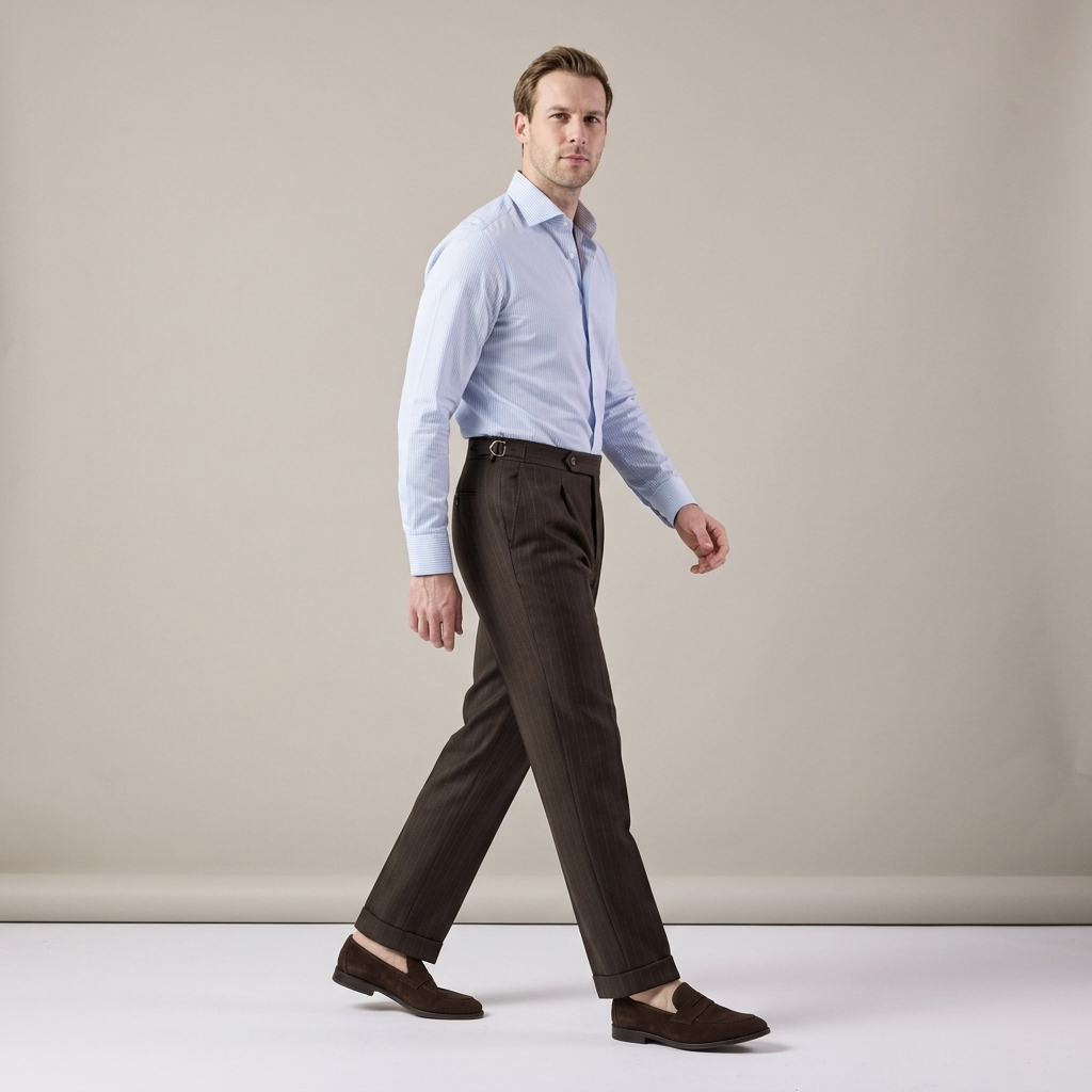 Pantaloni Royce maro