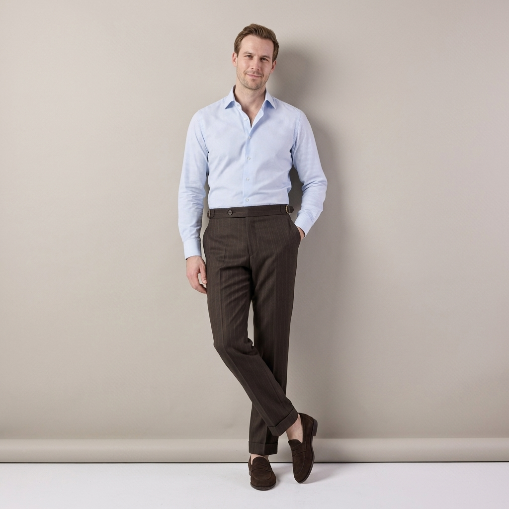 Pantaloni Royce maro