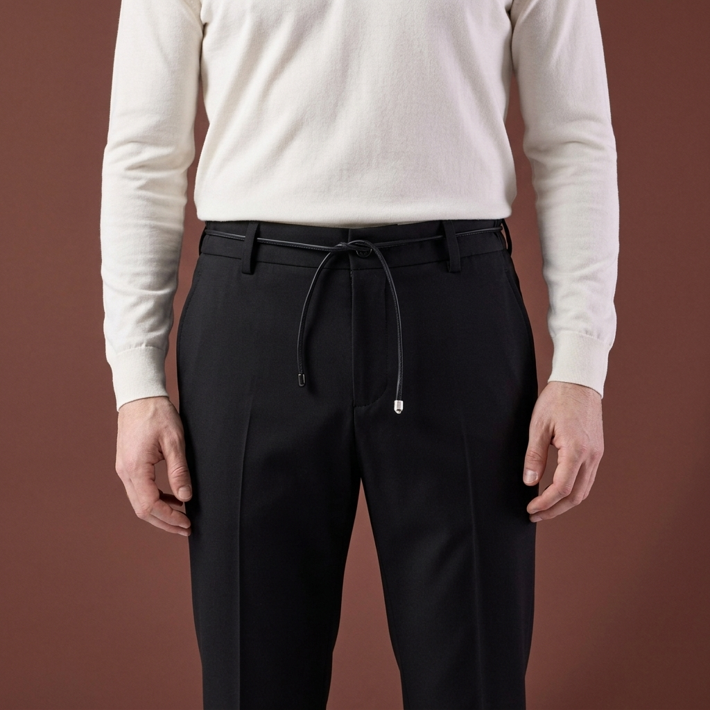 Pantaloni Richard negri