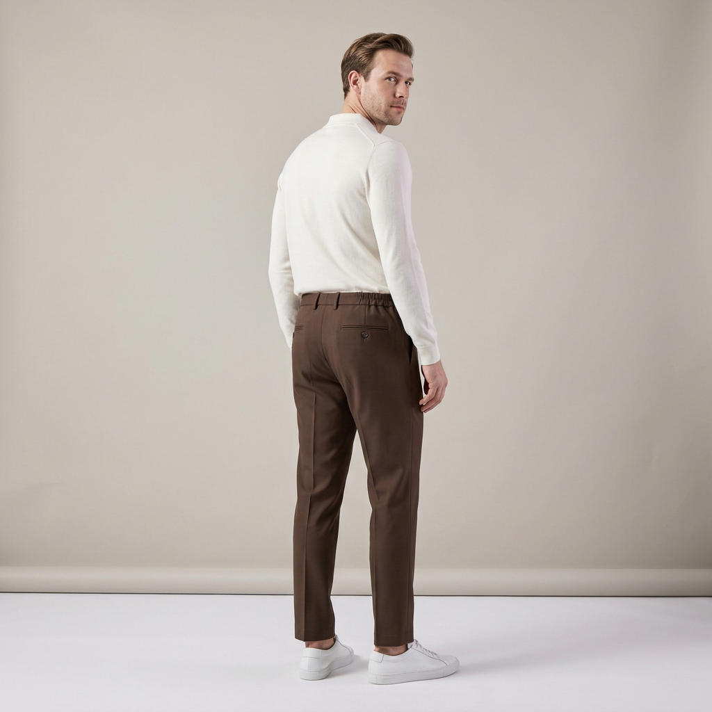 Pantaloni Richard maro