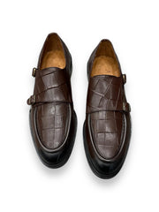 Pantofi Croco maro