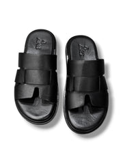 Sandale Lera negre din Piele Naturală