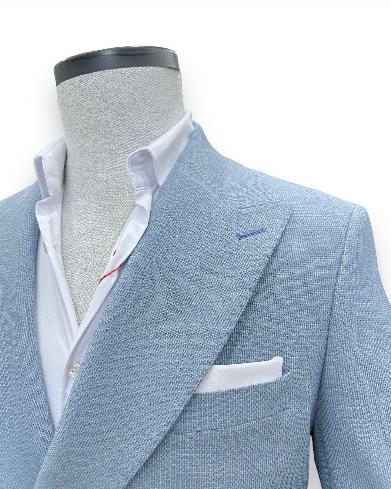 Costum Marc albastru deschis