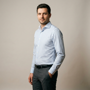 Cămașă albastră Siron – Non-Iron