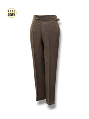 Pantaloni Orvello Maro din In