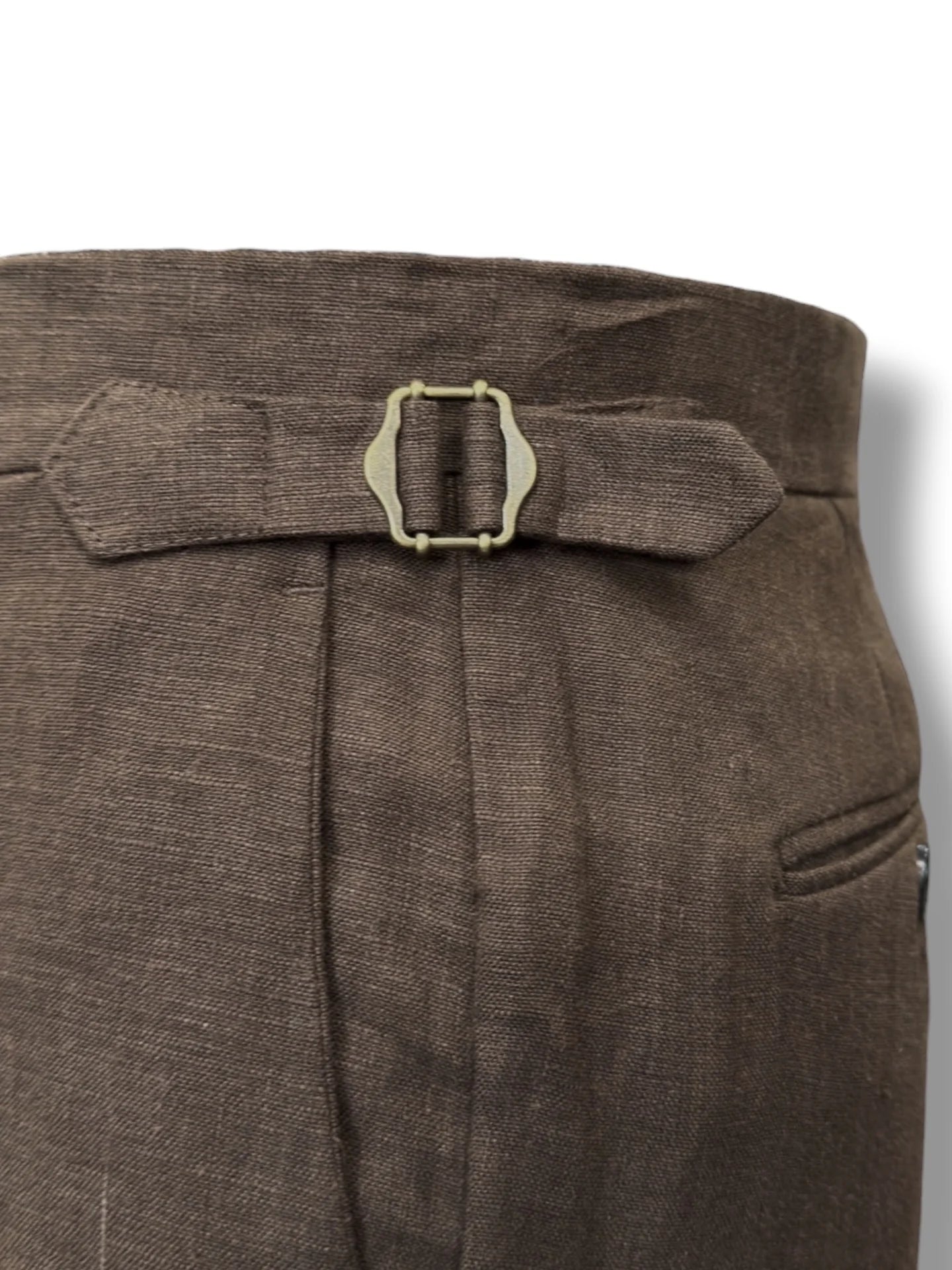 Pantaloni Orvello Maro din In
