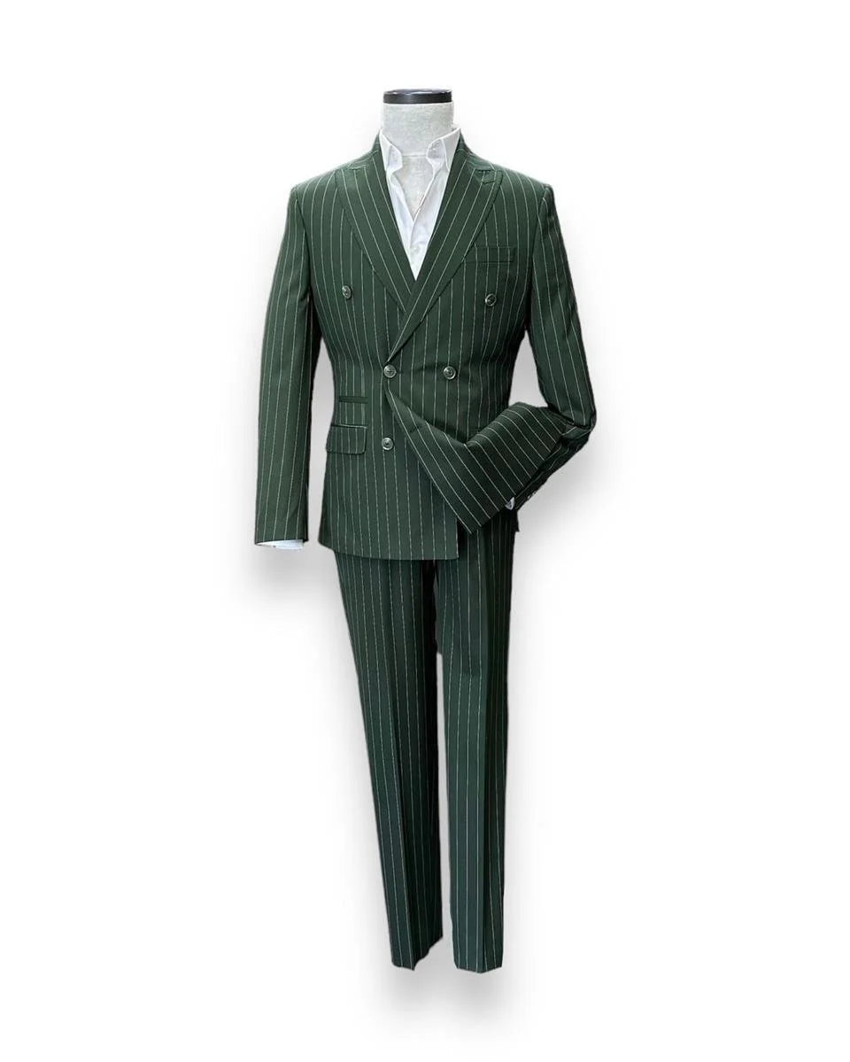 Costum Pavia verde închis