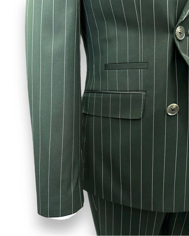 Costum Pavia verde închis