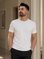 Tricou Rayon alb